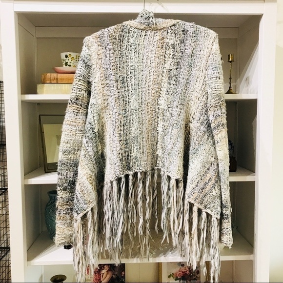 Free People Birkenstock wool chunky knit cardigan sweater - Picture 10 of 13